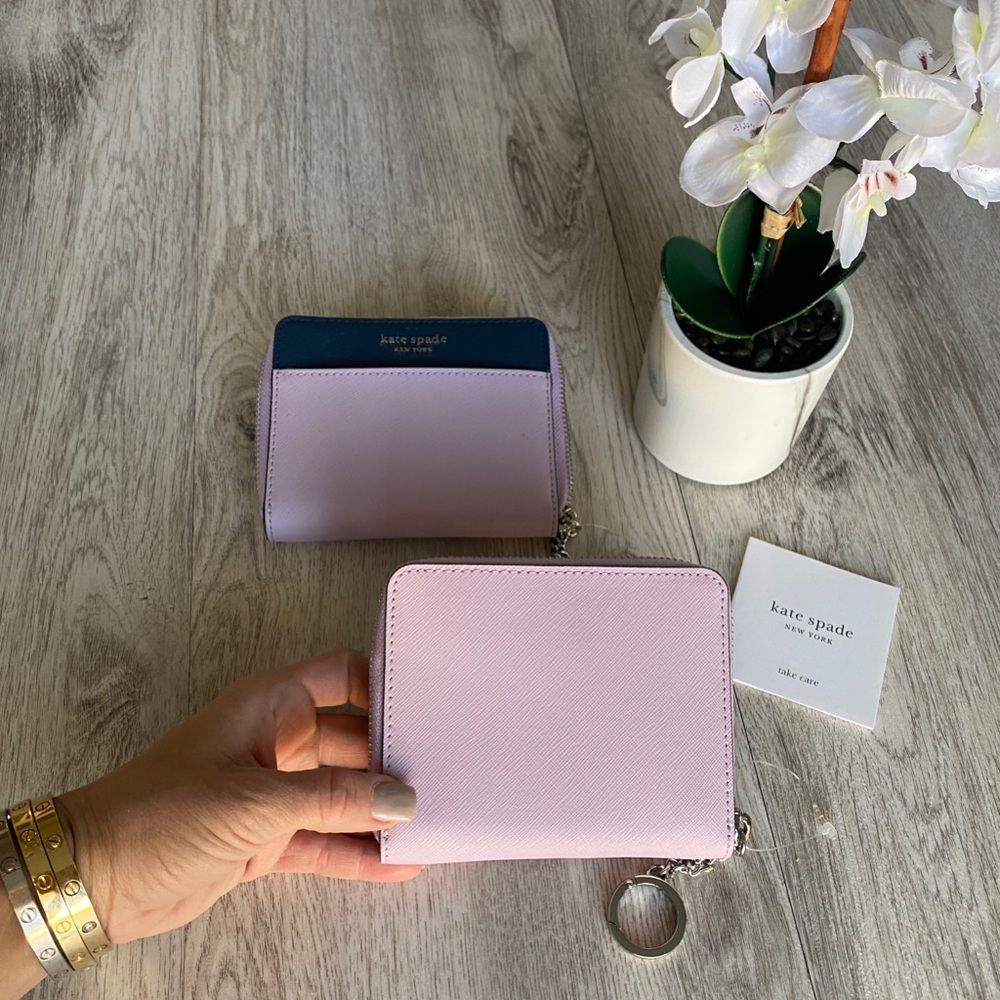 NWT Kate Spade Zip Around Small Wallet - Picture 3 of 7